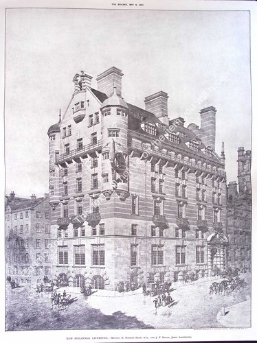 1897 liverpool buildings - 1897, liverpool,