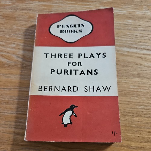Three plays for puritans - plays,