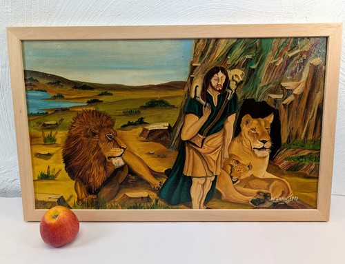 Vintage oil painting - painting, peaceful