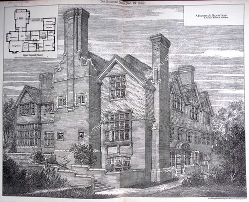 1882 house at hampstead - 1882,