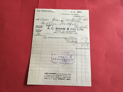 Shaw co ltd london - shaw,