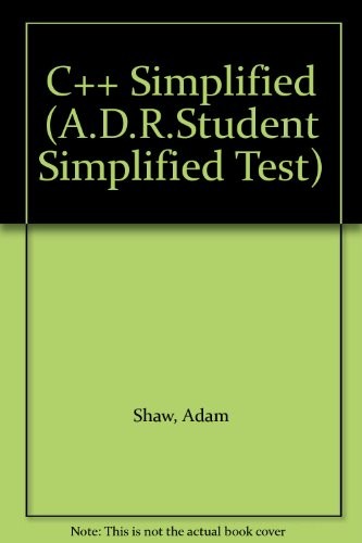 Simplified a d r - c++,