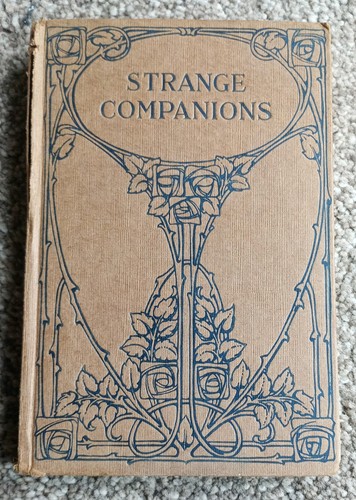 Vintage 1883 book strange - vintage, book: